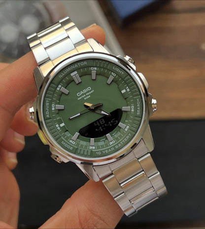 Casio Iconic Green Precision 🟢